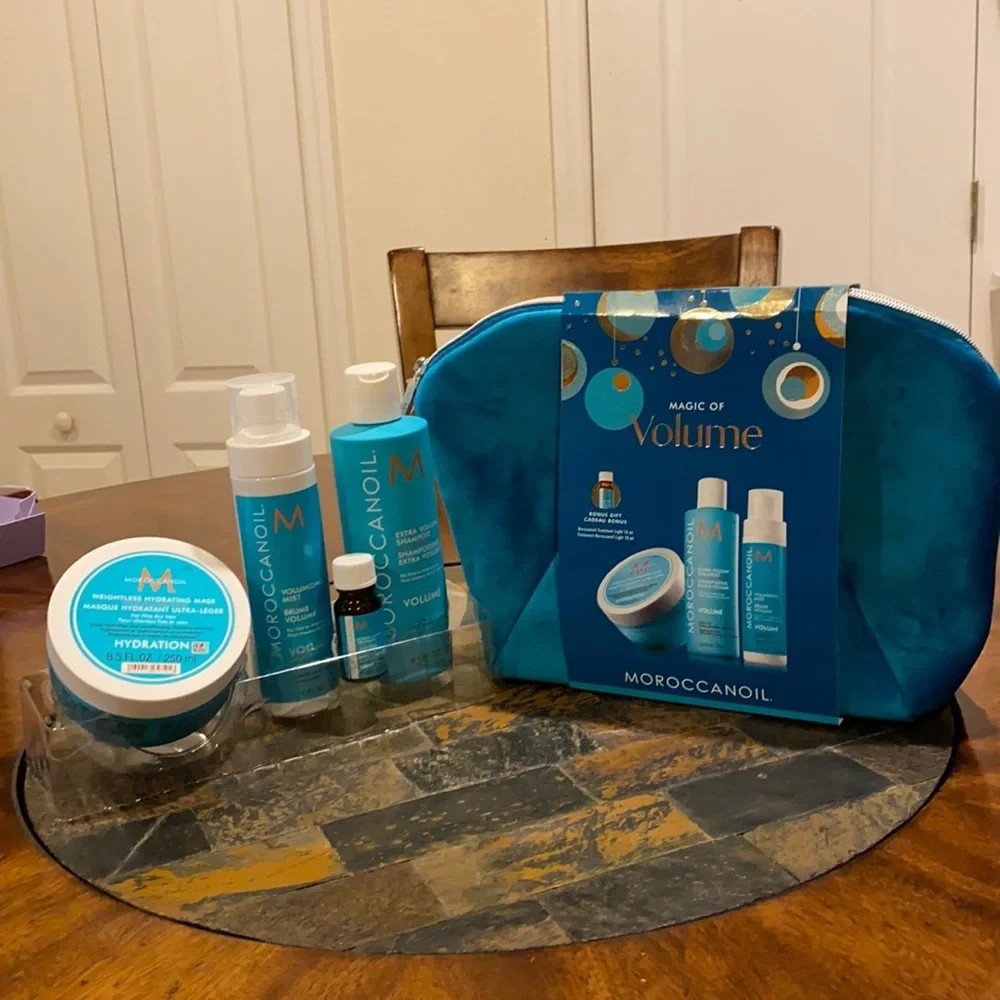 Moroccanoil Magic of Volume Weight Hydrating Mask Shampoo Mist Light Treatment